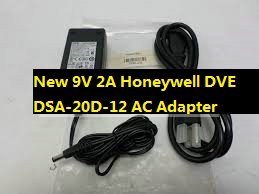*Brand NEW* 9V 2A AC Adapter Honeywell DVE DSA-20D-12 PS-090-2000D-NA power supply